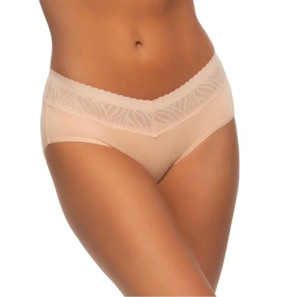 Felina Ladies'Telina Stay in Place Hipster - 5 Pack, Size L Pink Pack - Picture 5 of 11